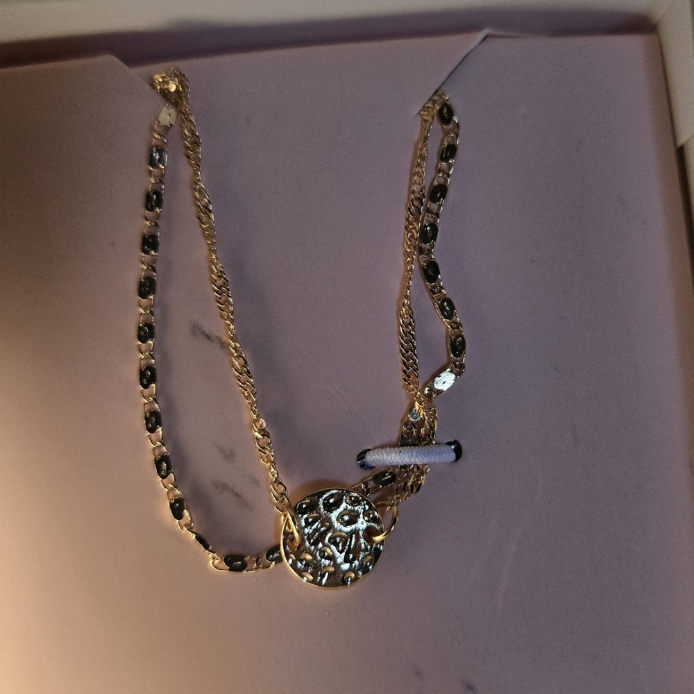 Lily Sky Designs Gold Luxurious Beaded Bracelet Set Of 4 Sz7" - Picture 5 of 10